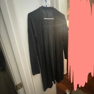 Black and Grey Knit Sweater